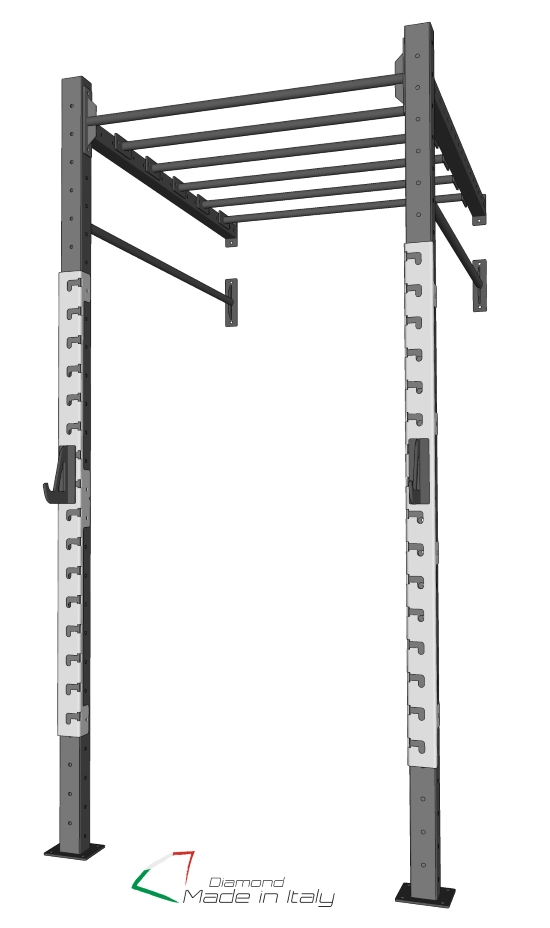 Modulo 1 Campata Wall Mount Premium Diamond Professionale * RICHIEDI UN PREVENTIVO main product photo