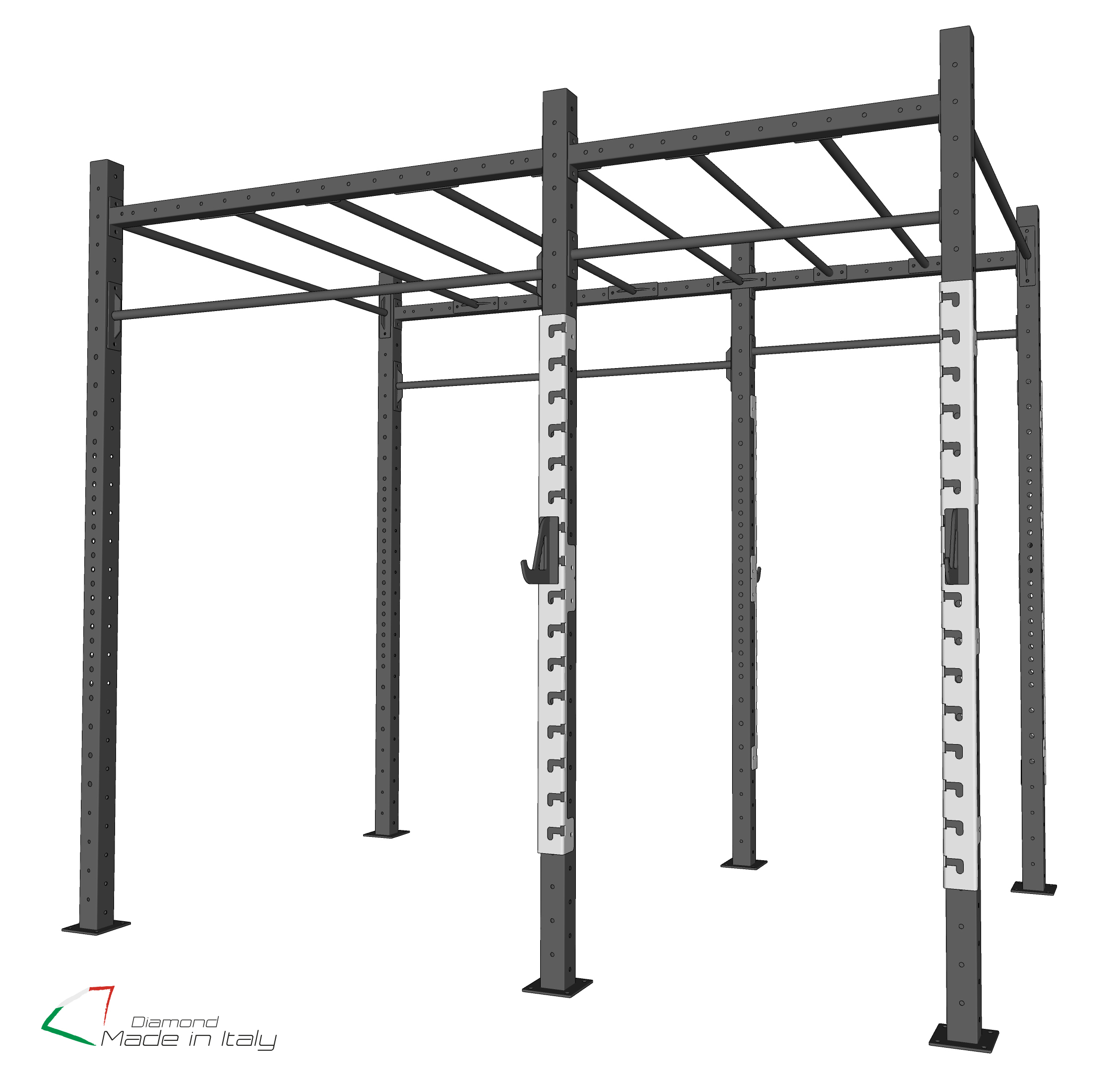 Modulo 2 Campate Free Standing Premium Diamond Professionale * RICHIEDI UN PREVENTIVO main product photo
