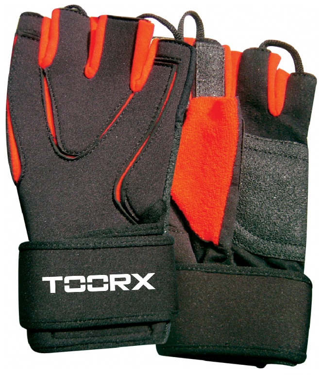 Guanti da Palestra Professionali in Neoprene, Lycra e Pelle Scamosciata Toorx Taglia XL main product photo
