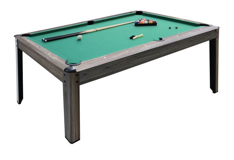 Biliardo Garlando Austin 6 Rovere Grigio - IMBALLO DI LEGNO INCLUSO main product photo