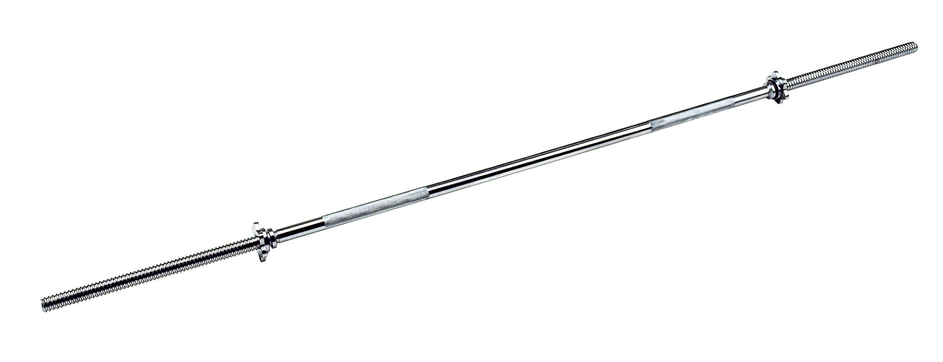 Bilanciere JK fitness in acciaio cromato con chiusura a vite 1.80m main product photo