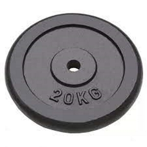 Disco In Ghisa Nero 20 Kg Foro 25 mm - Made in Italy main product photo