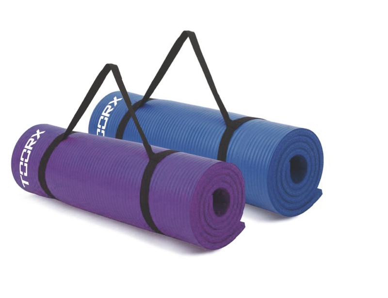 Materassino Fitness Viola con Maniglia di Trasporto Toorx main product photo
