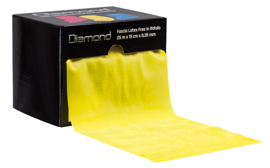 Fascia Elastica Latex Free in Rotolo Diamond 25 Metri - LIGHT main product photo