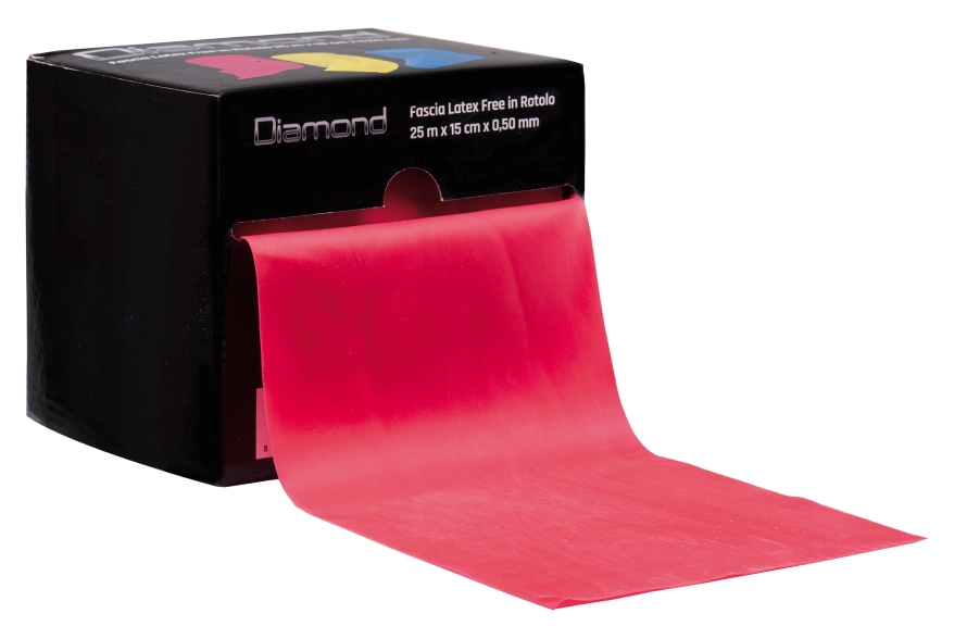 Fascia Elastica Latex Free in Rotolo Diamond 25 Metri - MEDIUM main product photo