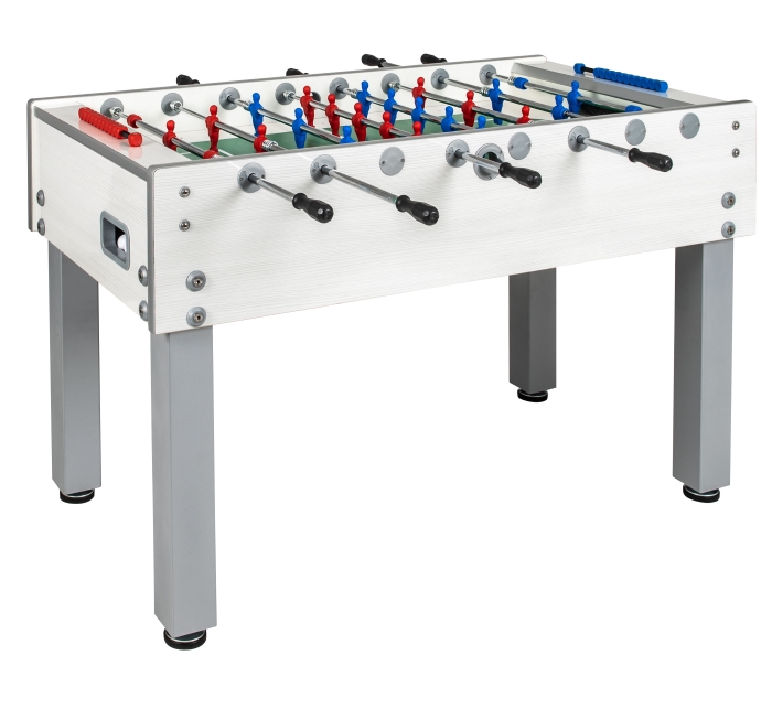 Calciobalilla Garlando G 500 Weatherproof Aste Rientranti Per Esterno Colore Bianco  main product photo