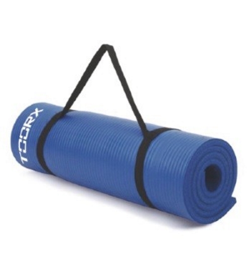Materassino Fitness Blu con Maniglia di Trasporto Toorx main product photo