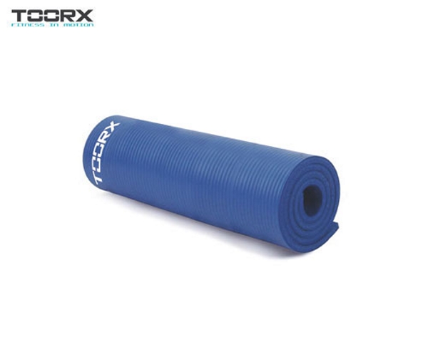 Materassino Fitness Professionale Blu con Occhielli Cromati Toorx main product photo
