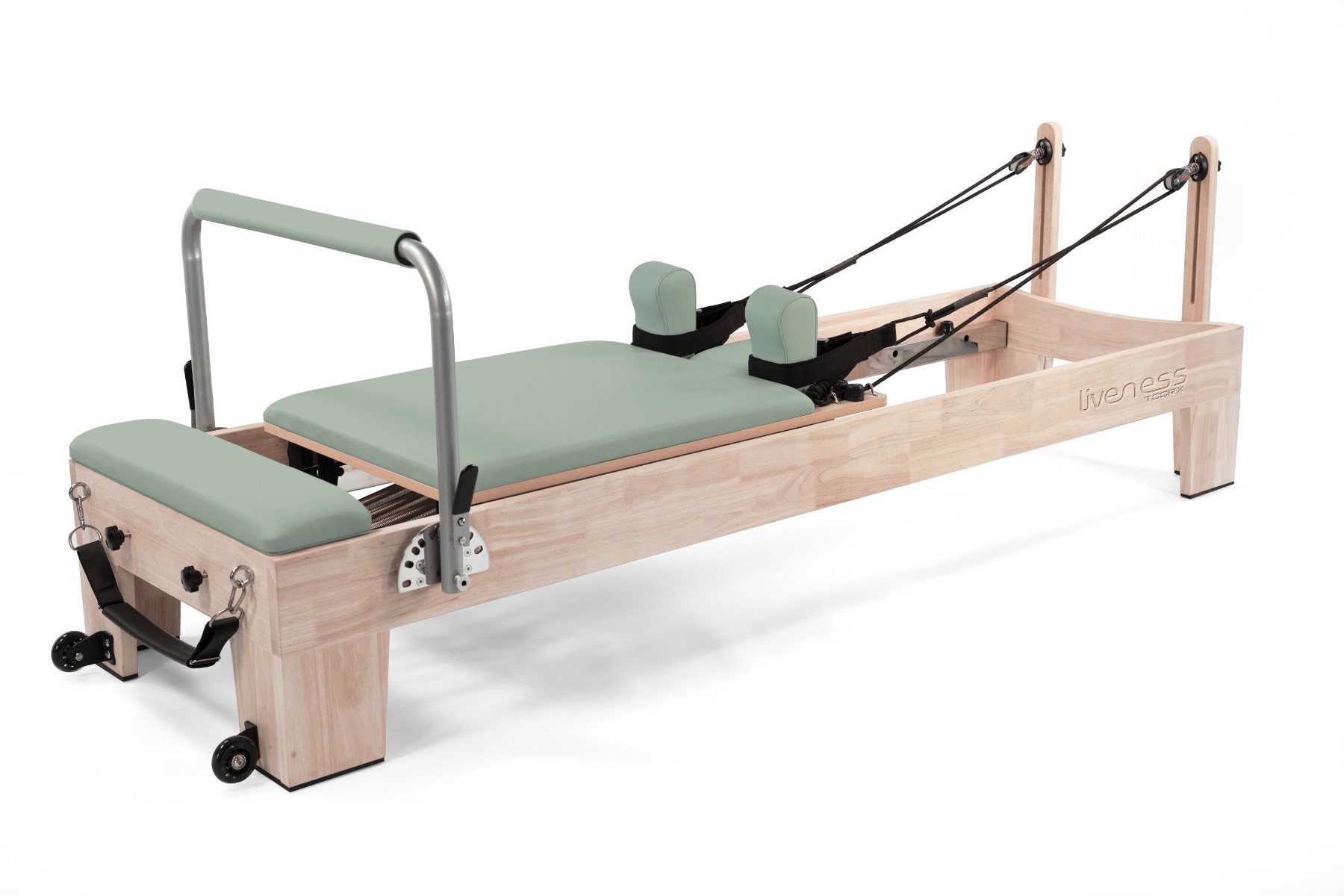 Reformer in legno di quercia naturale PTX 5000 Green Tea main product photo