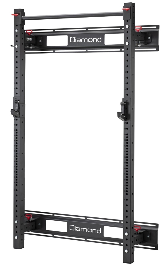 Fold Back Wall Mount Rack Professionale Diamond main product photo