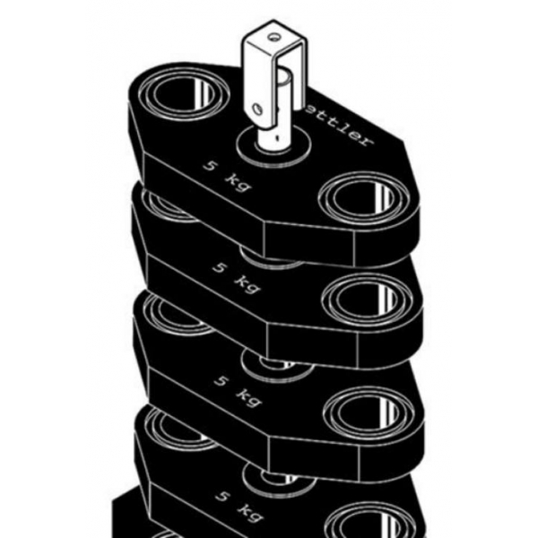 Set Integrazione pesi 20 Kg Kettler per Kinetic F5 e F7 Set Integrazione pesi 20 Kg Kettler per Kinetic F5 e F7