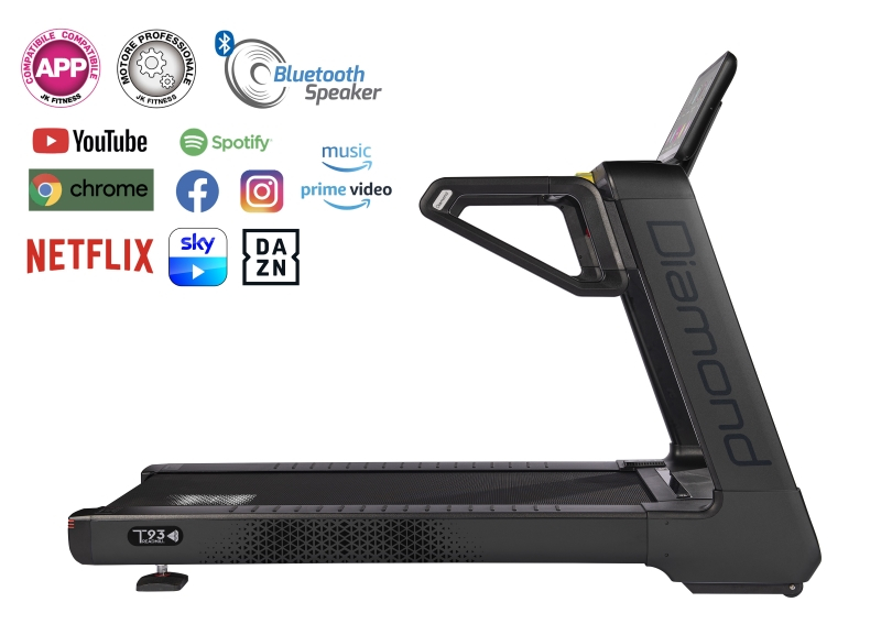 Tapis Roulant Motorizzato Professionale JK Fitness Diamond T92 Tapis Roulant Motorizzato Professionale JK Fitness Diamond T92