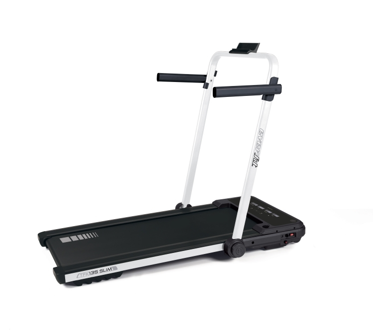 Tapis Roulant Salvaspazio Everfit TFK 135 Slim colore Pearl White - Imballo Rovinato main product photo