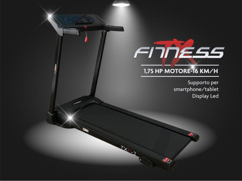 Tapis Roulant Motorizzato TX-Fitness TXF-1, Imballo rovinato main product photo